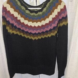 Multicolor American Eagle Ahh-mazingly Soft Women's Colorful Sweater Size S